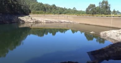 O embalse de Baiona non se recupera malia as choivas: pasa do 23 % ao 26 % da súa capacidade