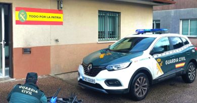 A Garda Civil de Gondomar detén a un home de 35 anos por varios roubos, delitos contra a seguridade viaria e estafa