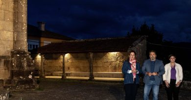 Gondomar estrea a nova iluminación artística de San Bieito cun aforro enerxético do 60 %